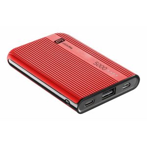 Prijenosna Baterija CELLULARLINE, Tank, 5000mAh, Crvena