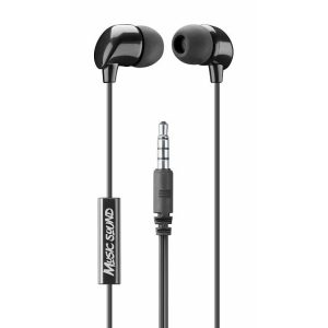 Slušalice CELLULARLINE, MUSIC SOUND, In-Ear, 3,5mm, Crne