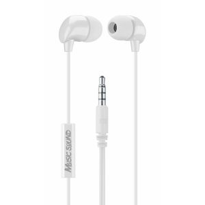 Slušalice CELLULARLINE, MUSIC SOUND, In-Ear, 3,5mm, Bijele
