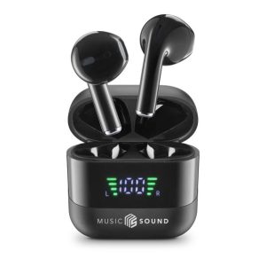 Slušalice CELLULARLINE, MUSIC SOUND, Spark, In-Ear, Bluetooth, Black