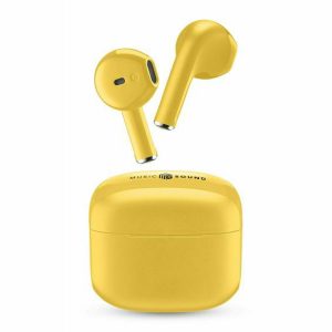 Slušalice CELLULARLINE, MUSIC SOUND, Swag, Bluetooth, In-Ear, TWS, Yellow