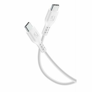 Kabel CELLULARLINE, 5A, 45W, USB-A na USB-C, 120cm, Bijeli