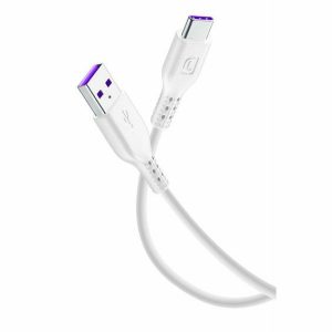 Kabel CELLULARLINE, Huawei SuperCharge®, USB-A na USB-C, 120cm, Bijeli