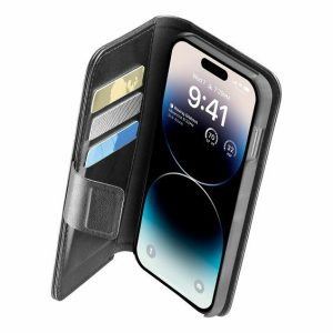 Zaštita Preklopna CELLULARLINE, Book Agenda, iPhone 14 Pro, Crna