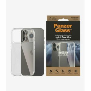 Zaštitna Maska PANZERGLASS, HardCase, Apple iPhone 14 Pro, Antibacterial, Prozirna