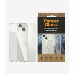 Zaštitna Maska PANZERGLASS, HardCase, Apple iPhone 14/13, Antibacterial, Prozirna