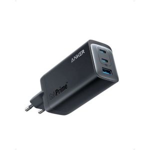 Kućni punjač ANKER 737 GaN Prime 120W, 2xUSB-C, 1xUSB-A, PowerIQ 4.0, Black