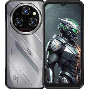 Oukitel WP62 6,58″ Smartphone Dual SIM Android 15 5G USB Type-C 8 GB 256 GB 11000 mAh Silver