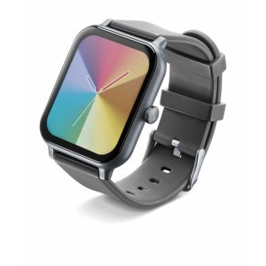 Pametni sat CELLULARLINE ION, pametne obavijesti, otkucaji, tlak, kisik, BT, Black