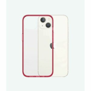 Zaštitna Maska PANZERGLASS, ClearCase Apple iPhone 13, Antibacterial, Crvena