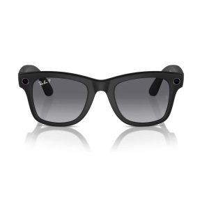 Ray-Ban Meta Wayfarer (Gen 1) Matte Black, Polarized Gradient Graphite Large 155/53 RW4008 (601ST3-53) – 1388