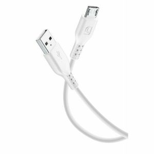 Kabel CELLULARLINE, USB-A na Micro USB, 100cm, Bijeli