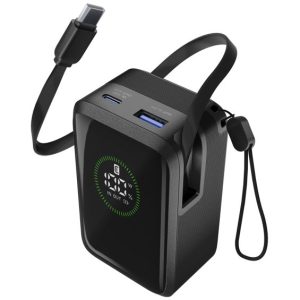 Prijenosna Baterija CELLULARLINE Roller, 10.000 mAh, 45W