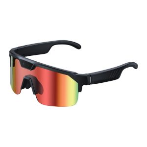 ZEBLAZE Q01 AI Sports Sunglasses – Orange