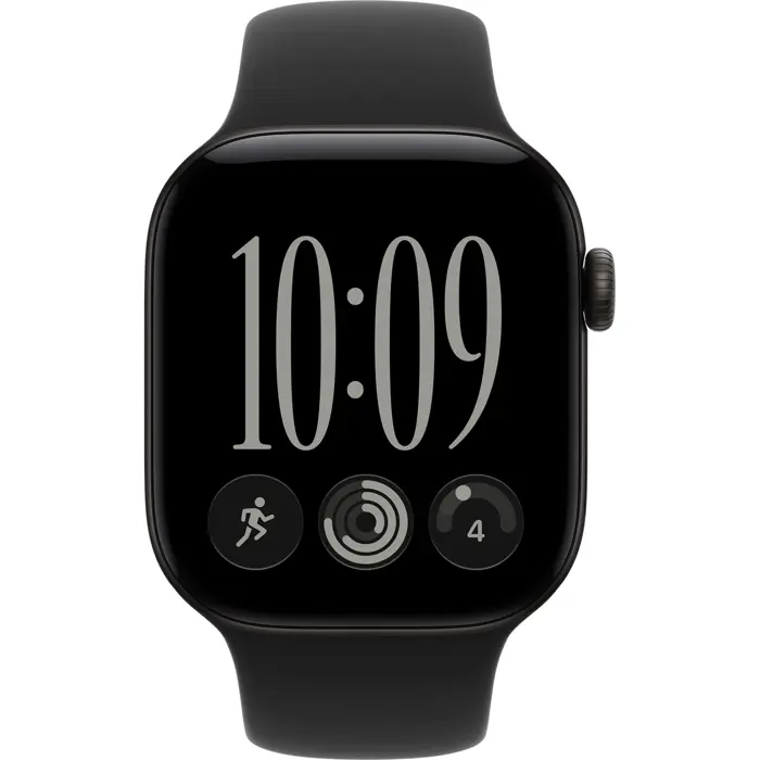 Apple Watch S12 Alu 42mm Black Sport Arm. black S/M