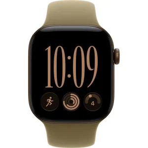 Apple Watch S12 Alu 42mm Bronze Sport Arm. olive S/M