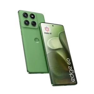 Motorola edge 60 16.9 cm (6.67″) Dual SIM Android 15 5G USB Type-C 12 GB 512 GB 5200 mAh Green