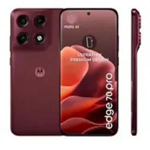 Motorola edge 70 pro 17.2 cm (6.78″) Dual SIM Android 16.0 5G USB Type-C 12 GB 512 GB 6500 mAh Bordeaux